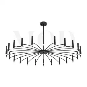 54 Inch Linear Chandelier Tassel Chain Chandelier Lighting