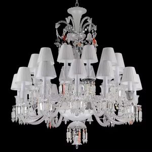 Indoor Decoration Lighting Modern Crystal Chandelier for Bedroom Dining Room Crystal Lampshade Pendant Light
